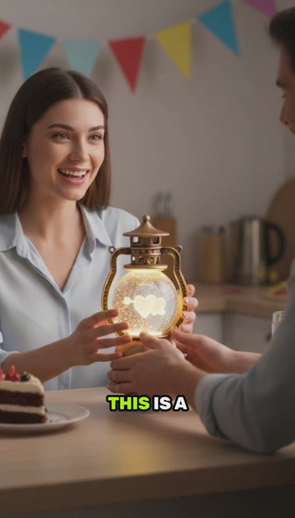 Crystal Ball Lamp – Romantic LED Valentine’s Day Gift for Girlfriend & Boyfriend